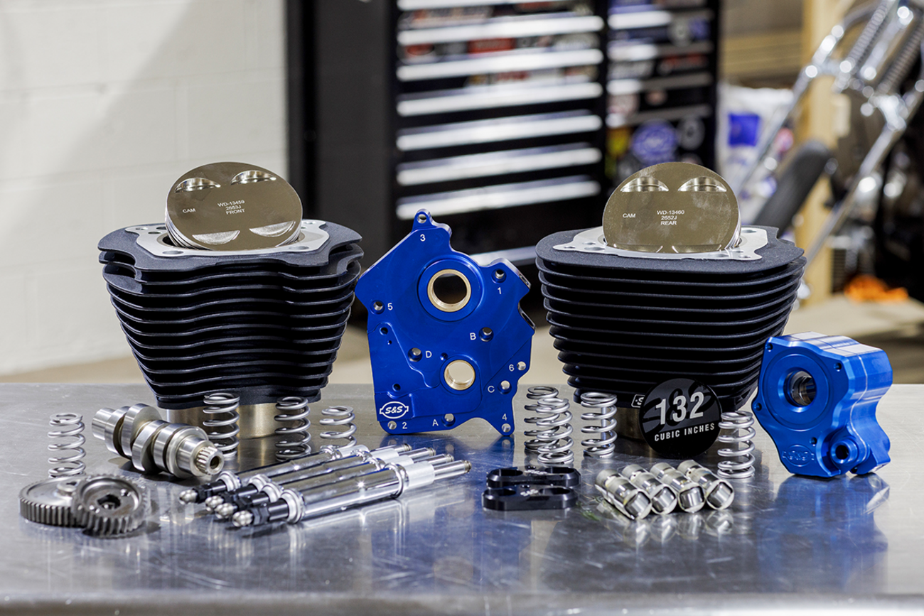 S&S CYCLE 132" Power Package Engine Performance Kit