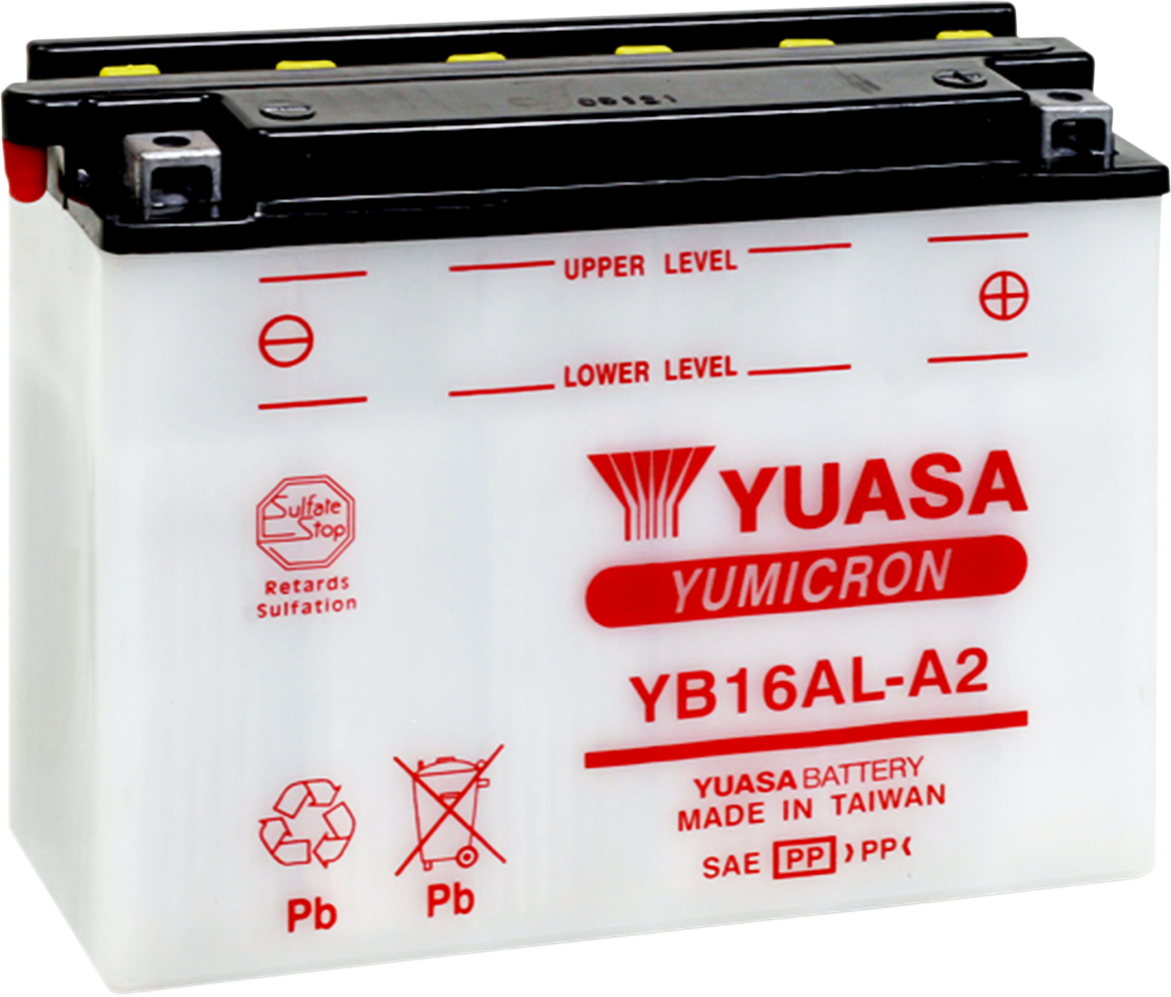 Yuasa Battery - YB16AL-A2 Ducati/Yamaha