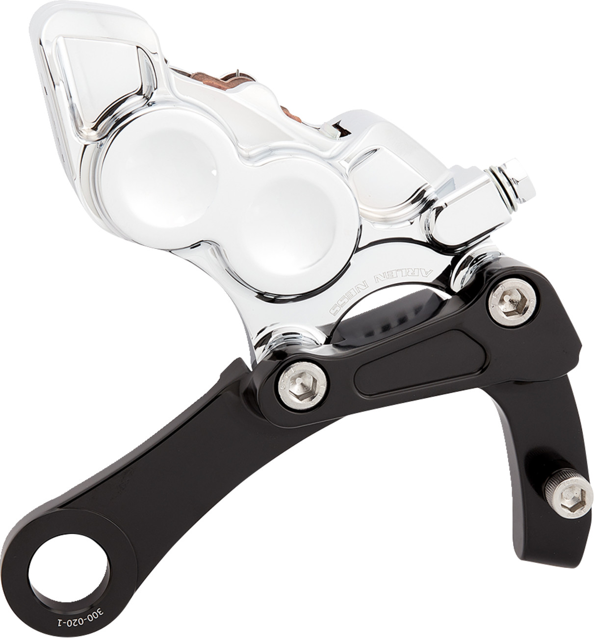 Arlen Ness Rear 4 Piston Caliper & Bracket Kit For Harley Softail 2018-2026