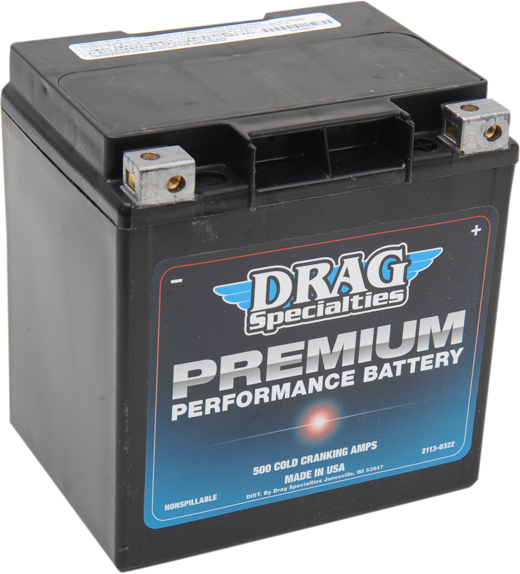 Drag Specialties Premium Performance Battery