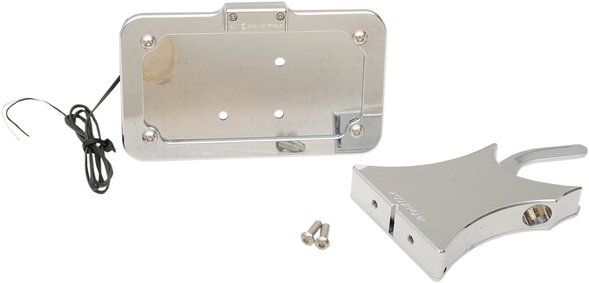 ACCUTRONIX Side-Mount License Plate