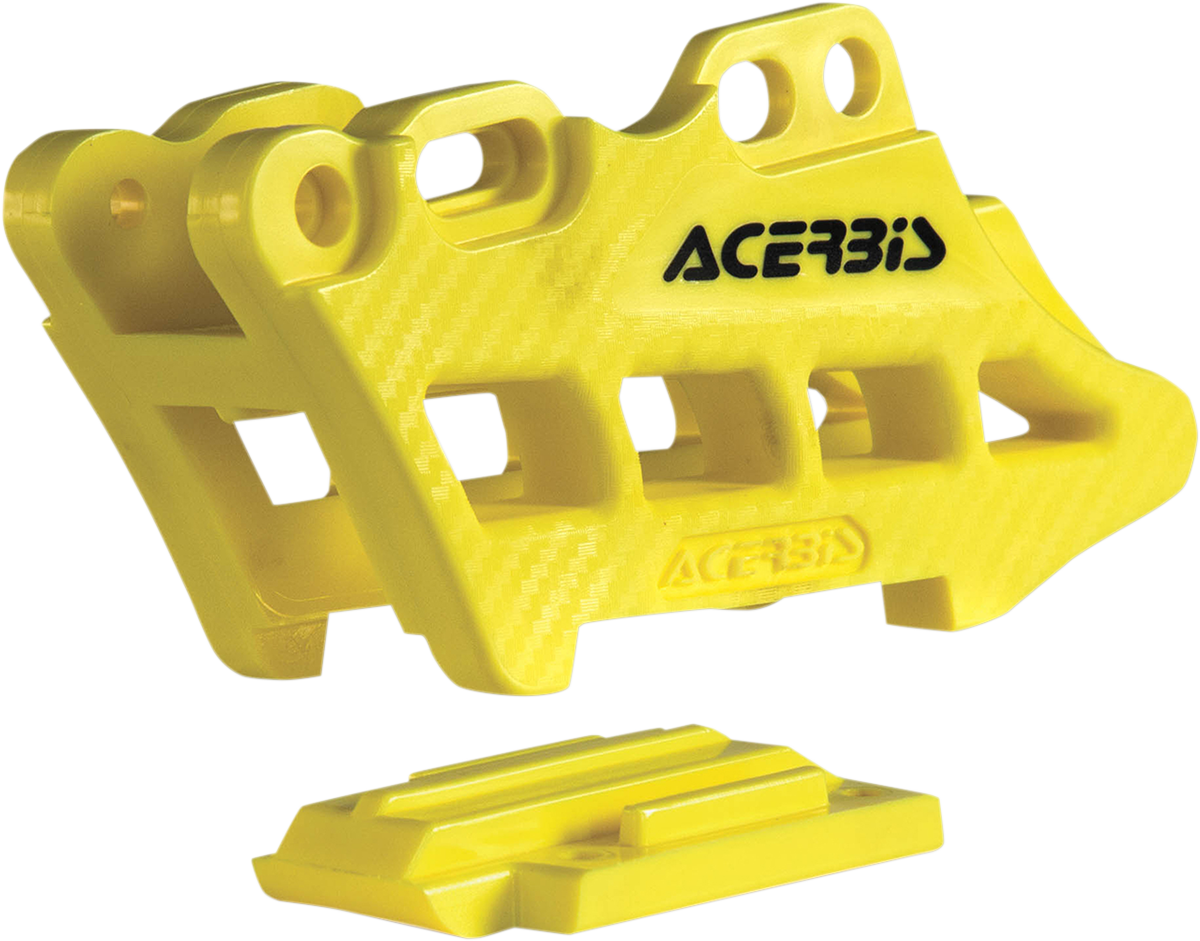 Acerbis Complete Chain Guide Block - Yellow - Suzuki