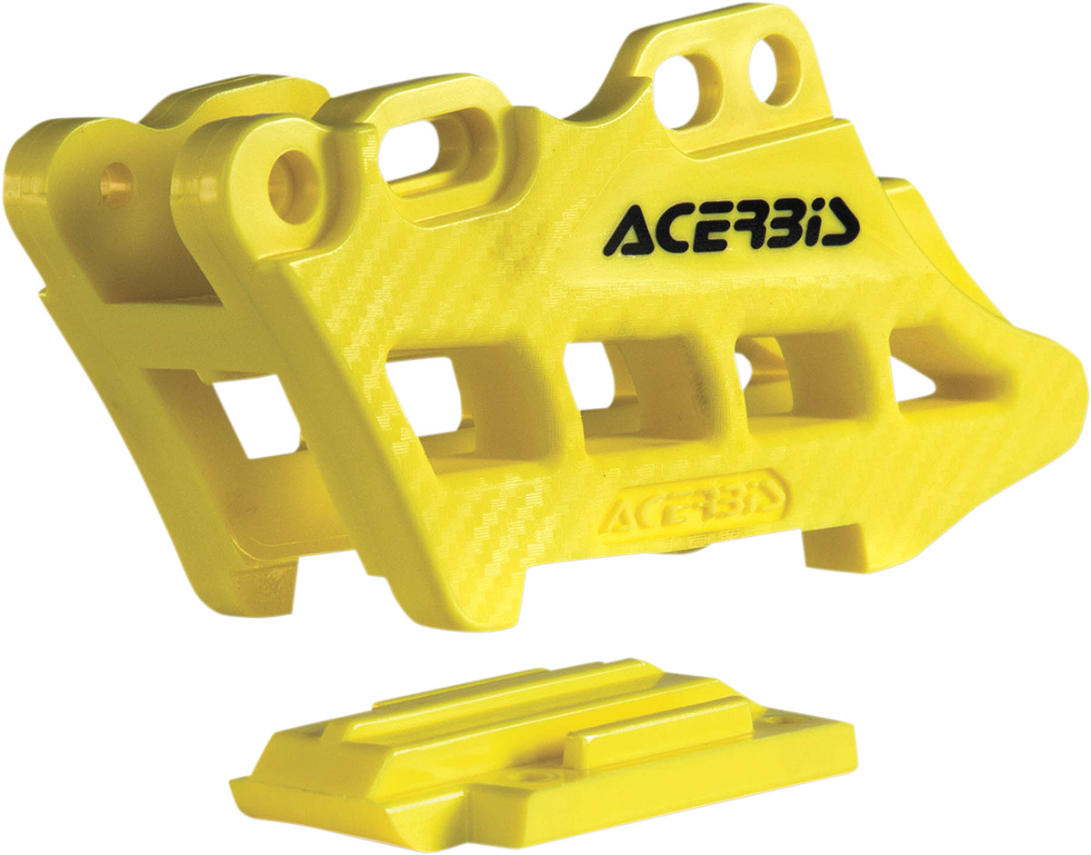 Acerbis Complete Chain Guide Block - Yellow - Suzuki