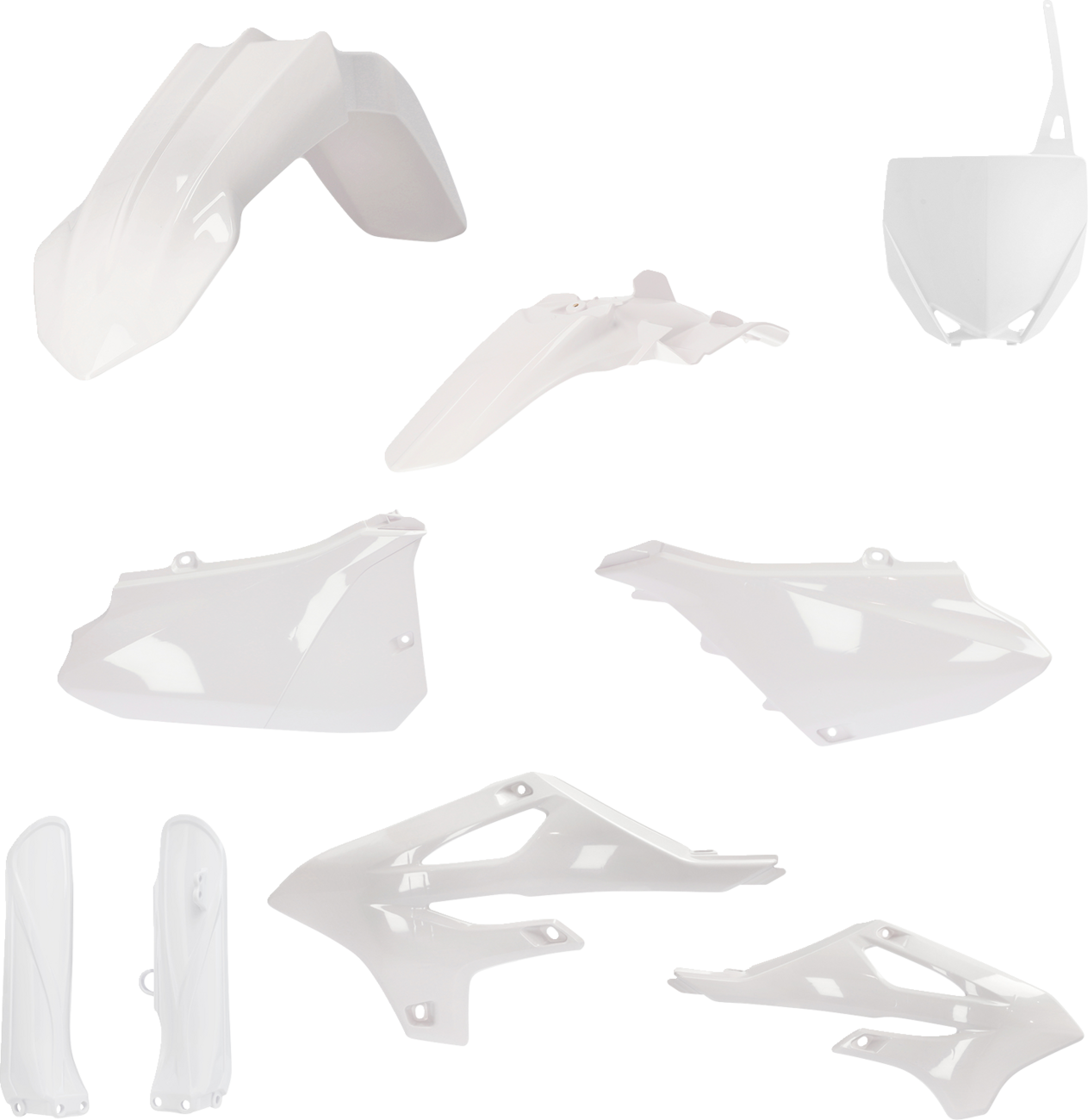 Acerbis Full Body Kit - White - YZ 85 '22-'25 2022-2025 Yamaha YZ85