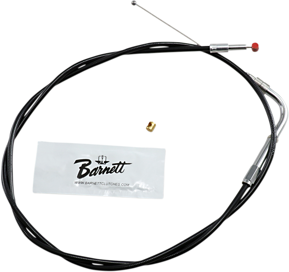 BARNETT Black Vinyl Throttle/Idle Cable