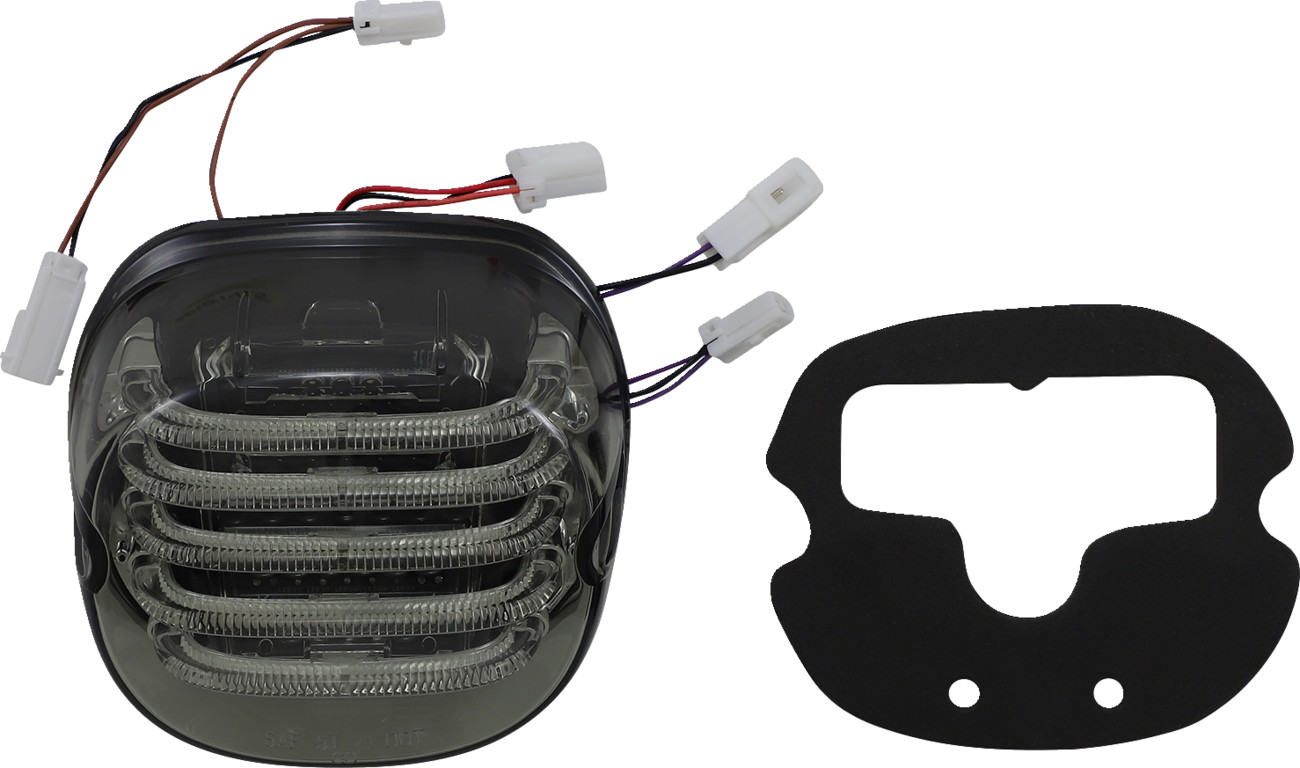 Custom Dynamics ProBEAM Low Profile LED Taillight With Turn Signals For Harley 1999-2025