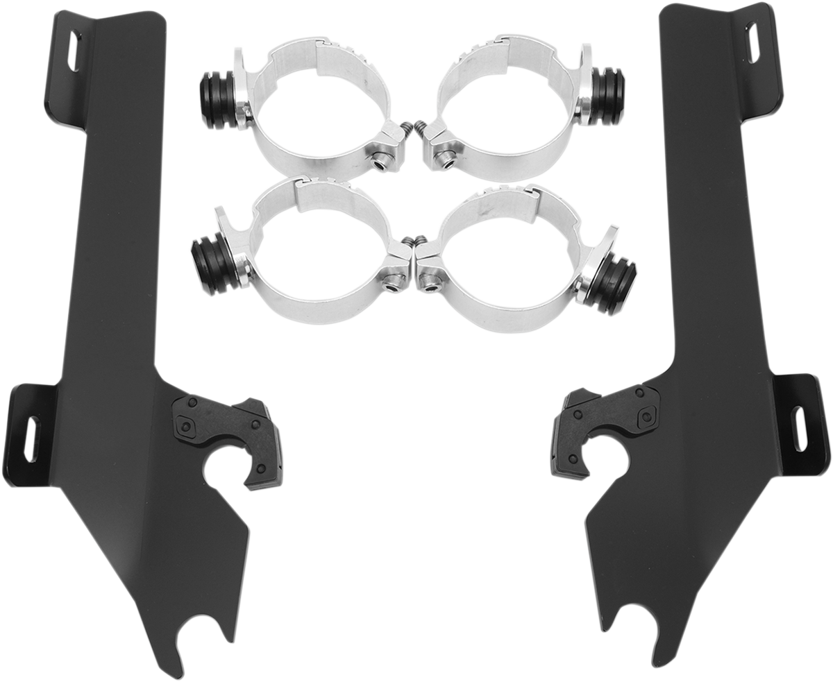 Memphis Shades Batwing Fairing Trigger-Lock Mount Kit Honda VTX1800C/F 2002-2009