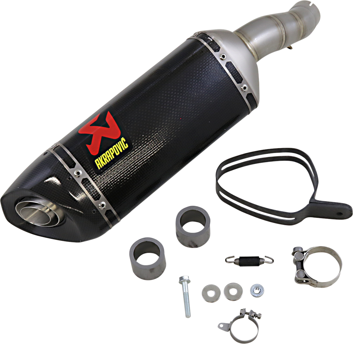 AKRAPOVIC (S-Y2SO16-HAPC/1) Carbon Fiber Slip-On Line Muffler | Slip-On Line Muffler - Carbon Fiber