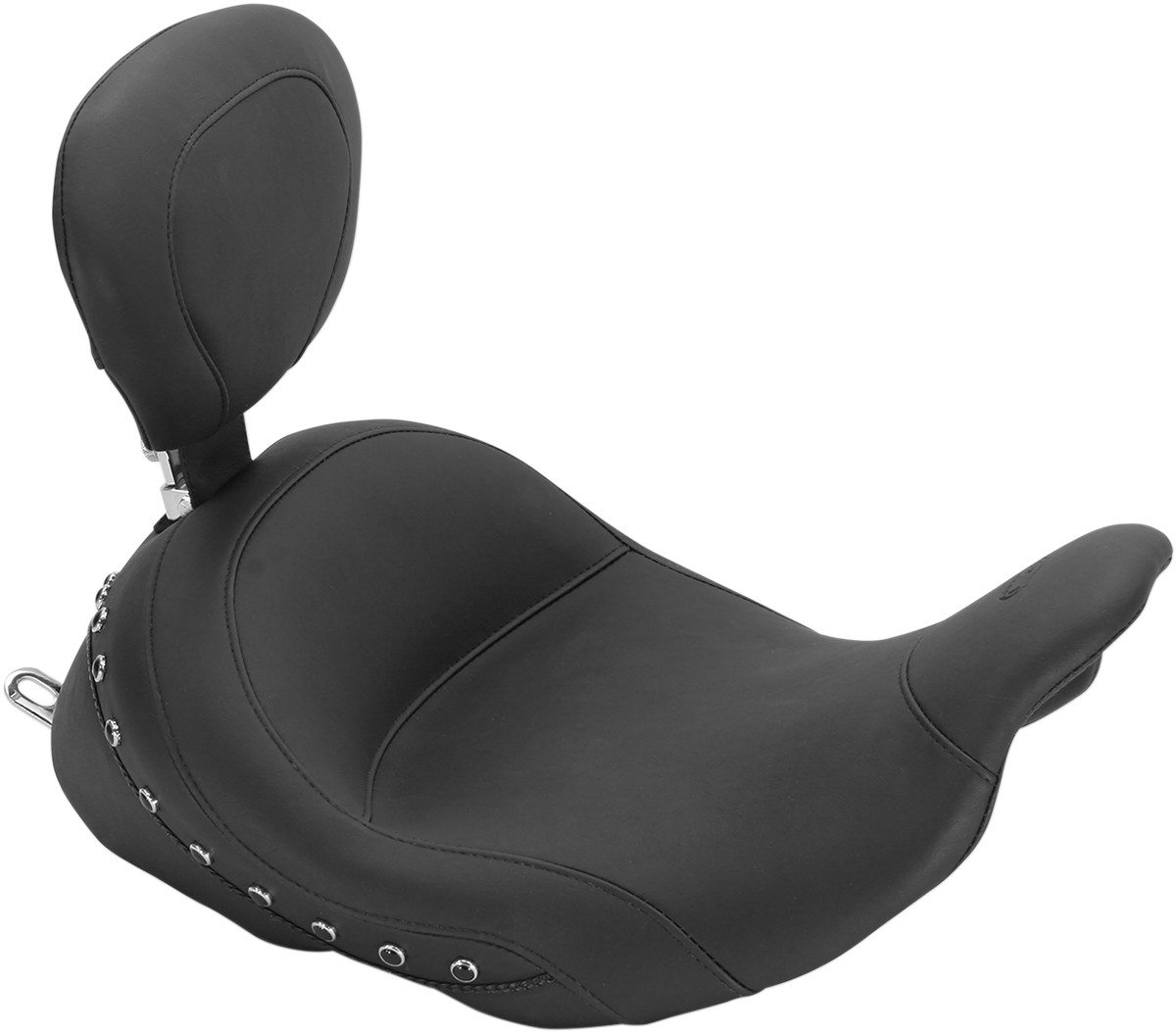 Mustang Lowdown Touring Solo Seat For Harley Touring 2008-2025