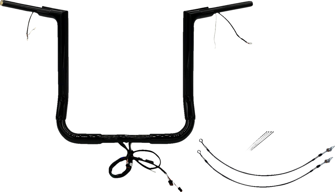 FAT BAGGERS INC. EZ Install Wired 1-1/2" Flat Top Handlebar Kit