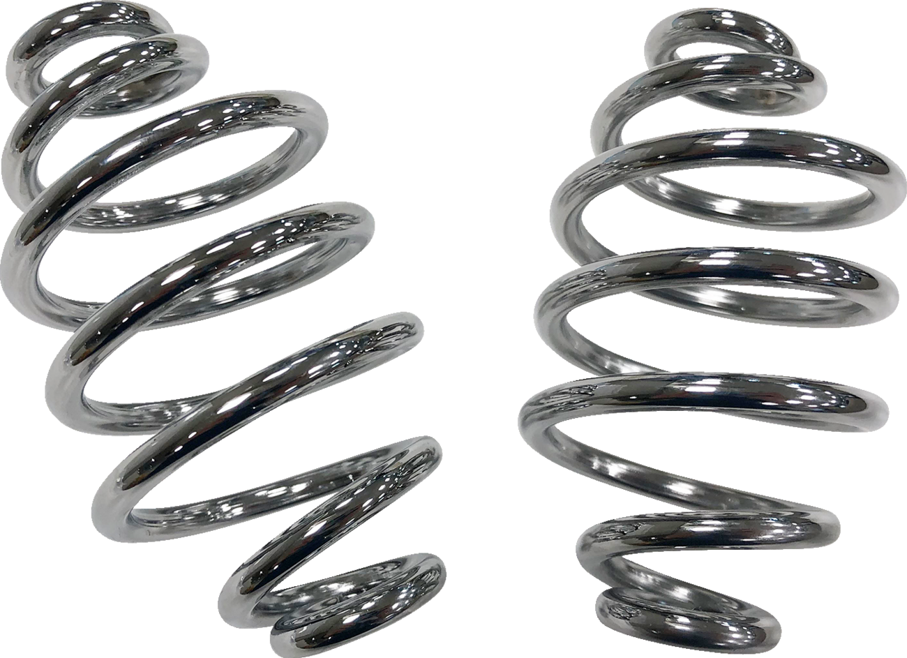 Drag specialties Seat Springs - Chrome - 4"