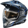 RANGE ROTOR SNOW ELECTRIC HELMET - BLACK/BLUE