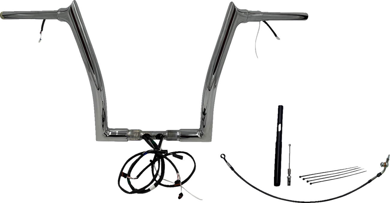 EZ Install Wired 1-1/2" Pointed Top Handlebar Kit