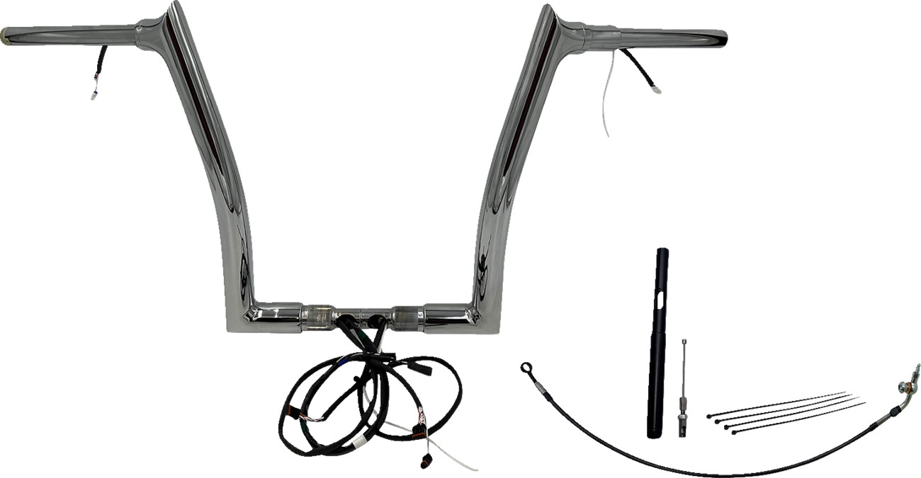 EZ Install Wired 1-1/2" Pointed Top Handlebar Kit
