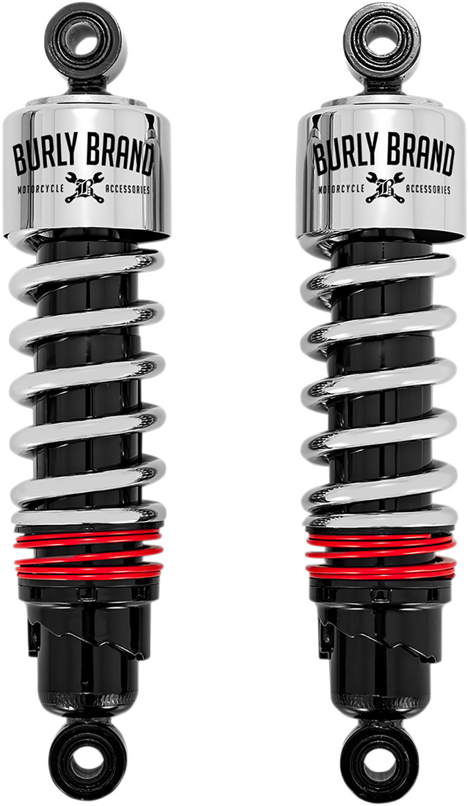 Burly Slammer Plus Shocks For Harley Touring 1984-2025