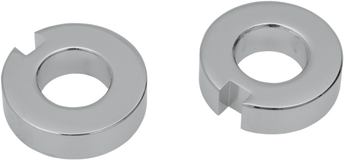 Drag specialties Spacers - Axle Adjuster - 3/4" ID - 0.317" - Pair Harley Davidson