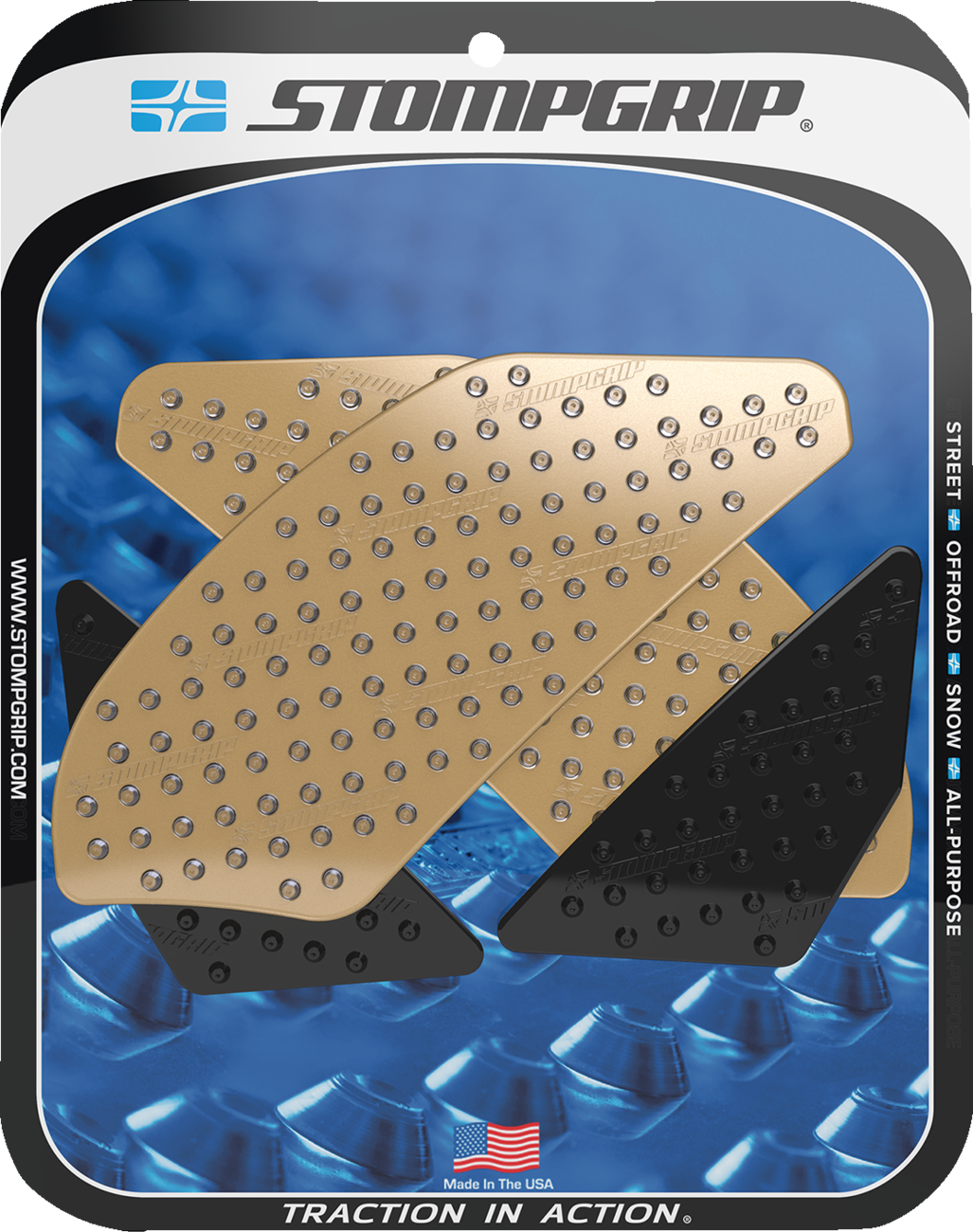 STOMPGRIP Volcano Profile Traction Pad Tank Grips