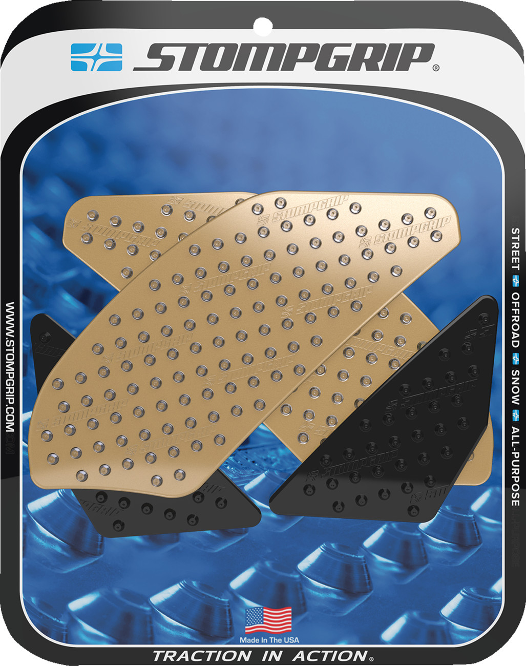 STOMPGRIP Volcano Profile Traction Pad Tank Grips