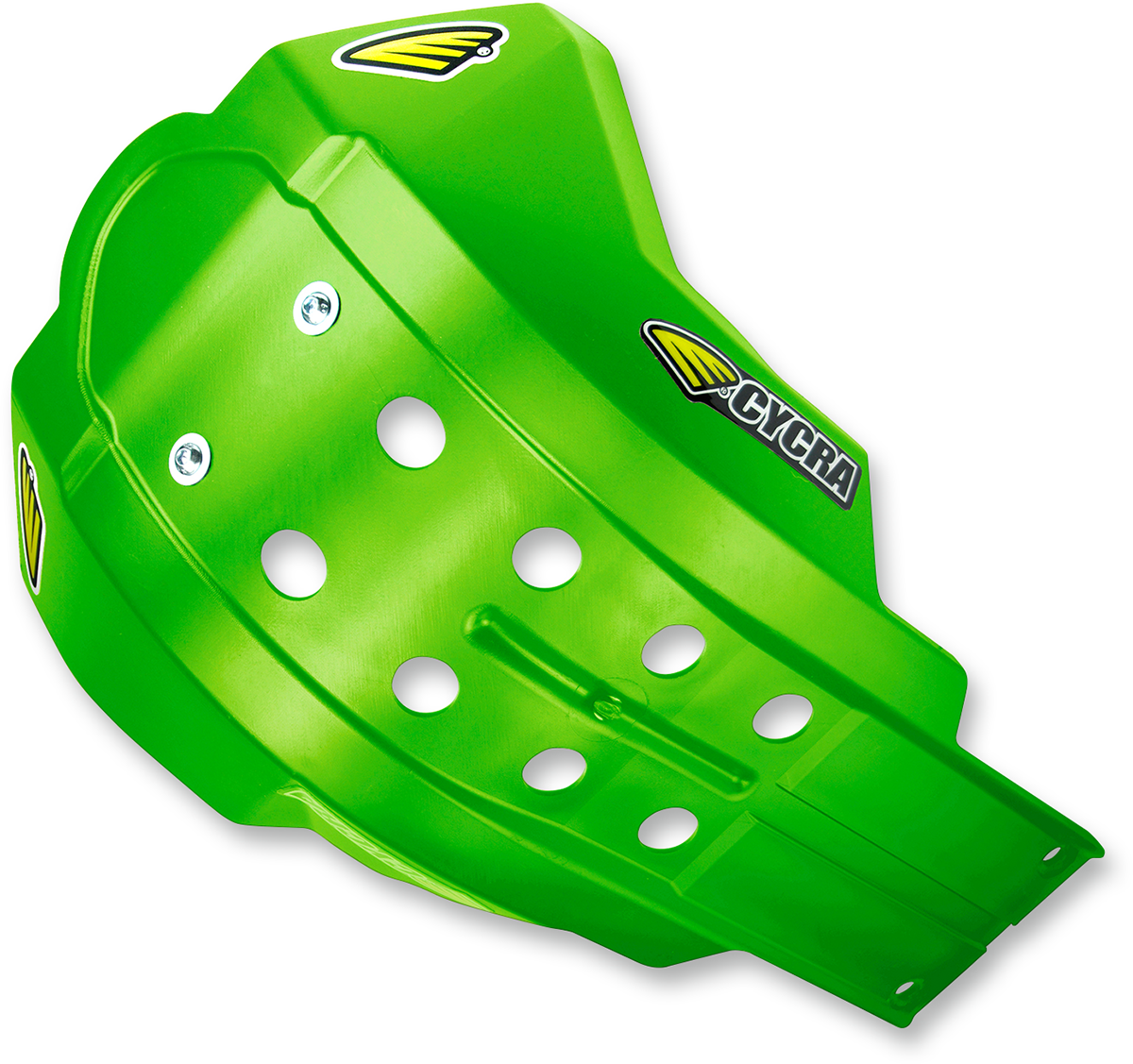 Cycra Skid Plate - Green 2006-2008 Kawasaki KX250F