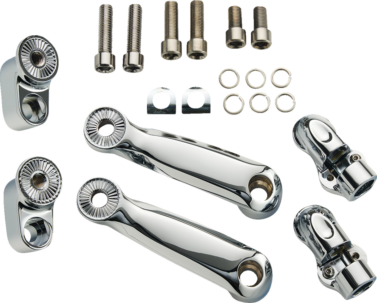 Ciro Charles Chapa Adjustable Passenger Comfort Peg Mounts For Indian 2014-2026