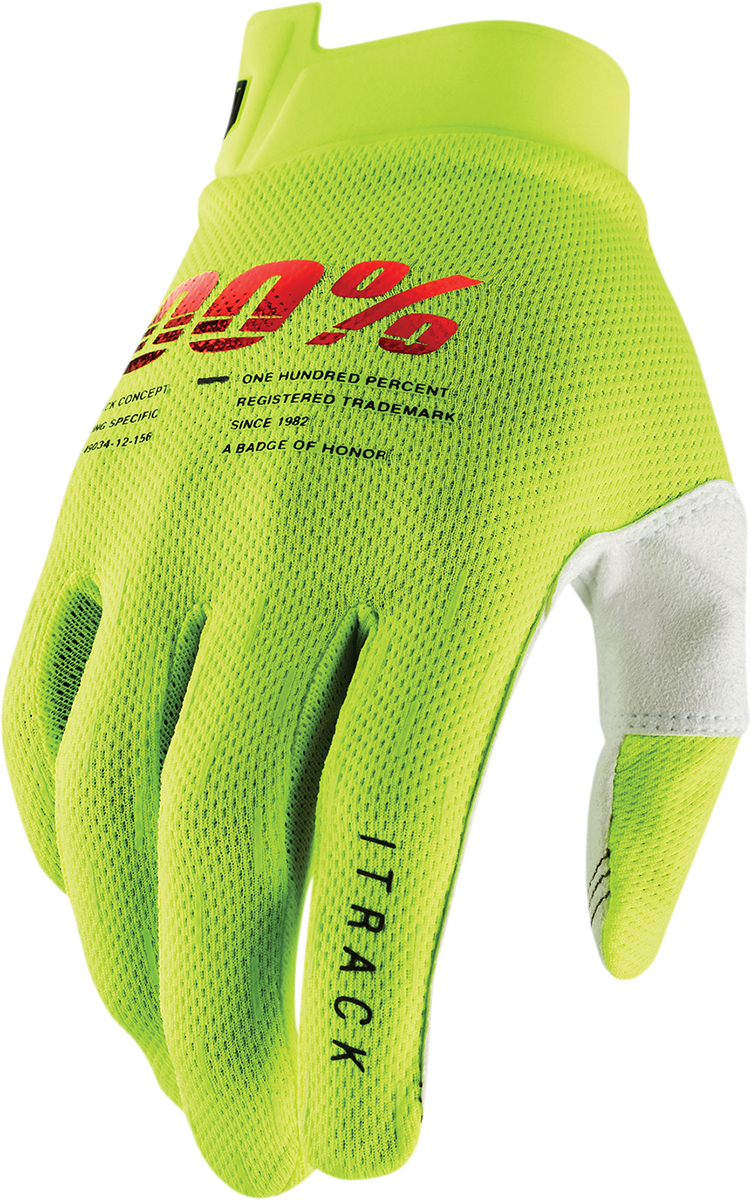 100% Youth iTrack Gloves