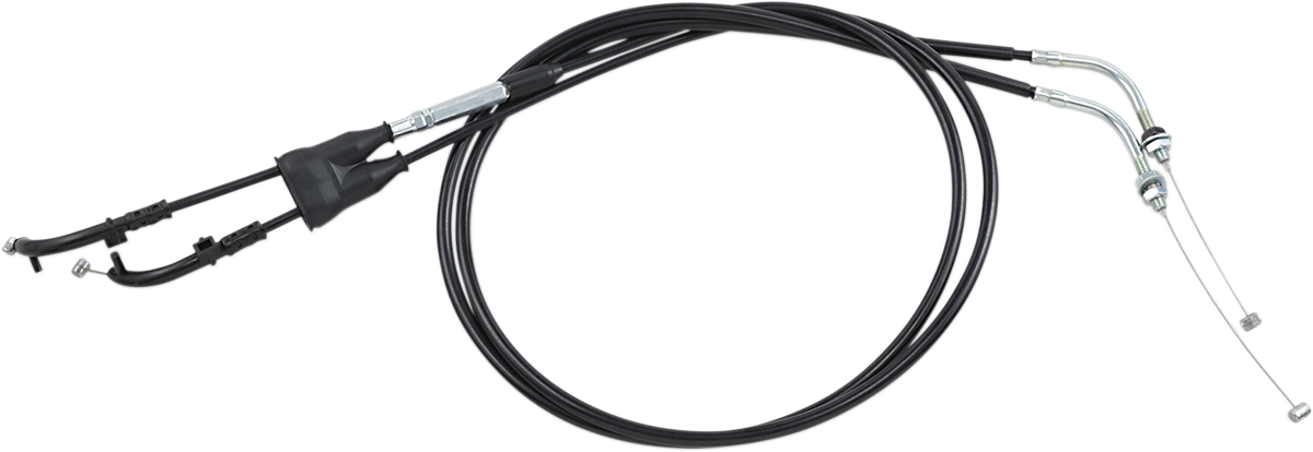 Motion pro Black Vinyl Throttle Cable - Push/Pull - '12-'15 WR450F 2012-2015 Yamaha WR450F