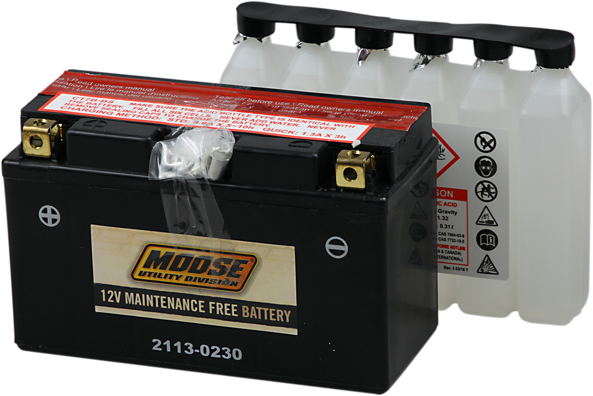Moose Racing AGM Maintenance-Free Battery