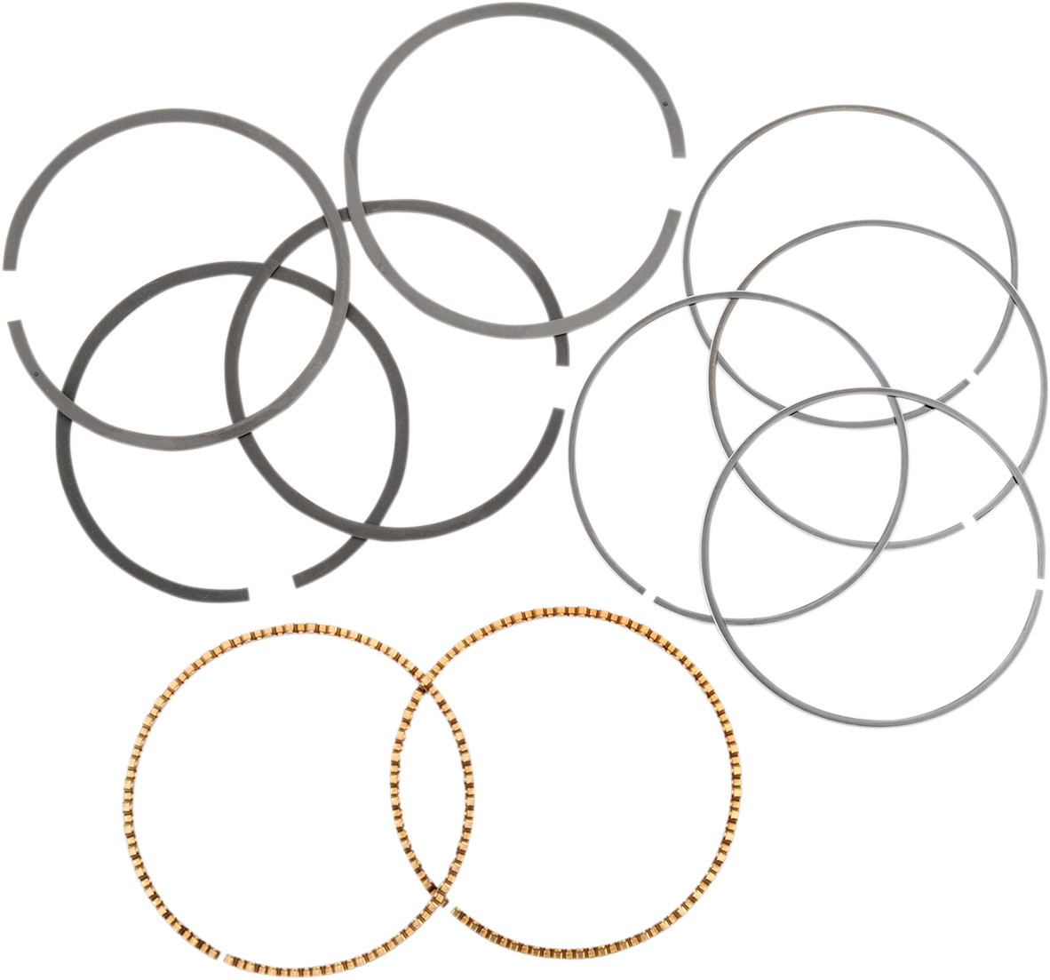 S&S Cycle 4" Bore Piston Ring Set For S&S Pistons