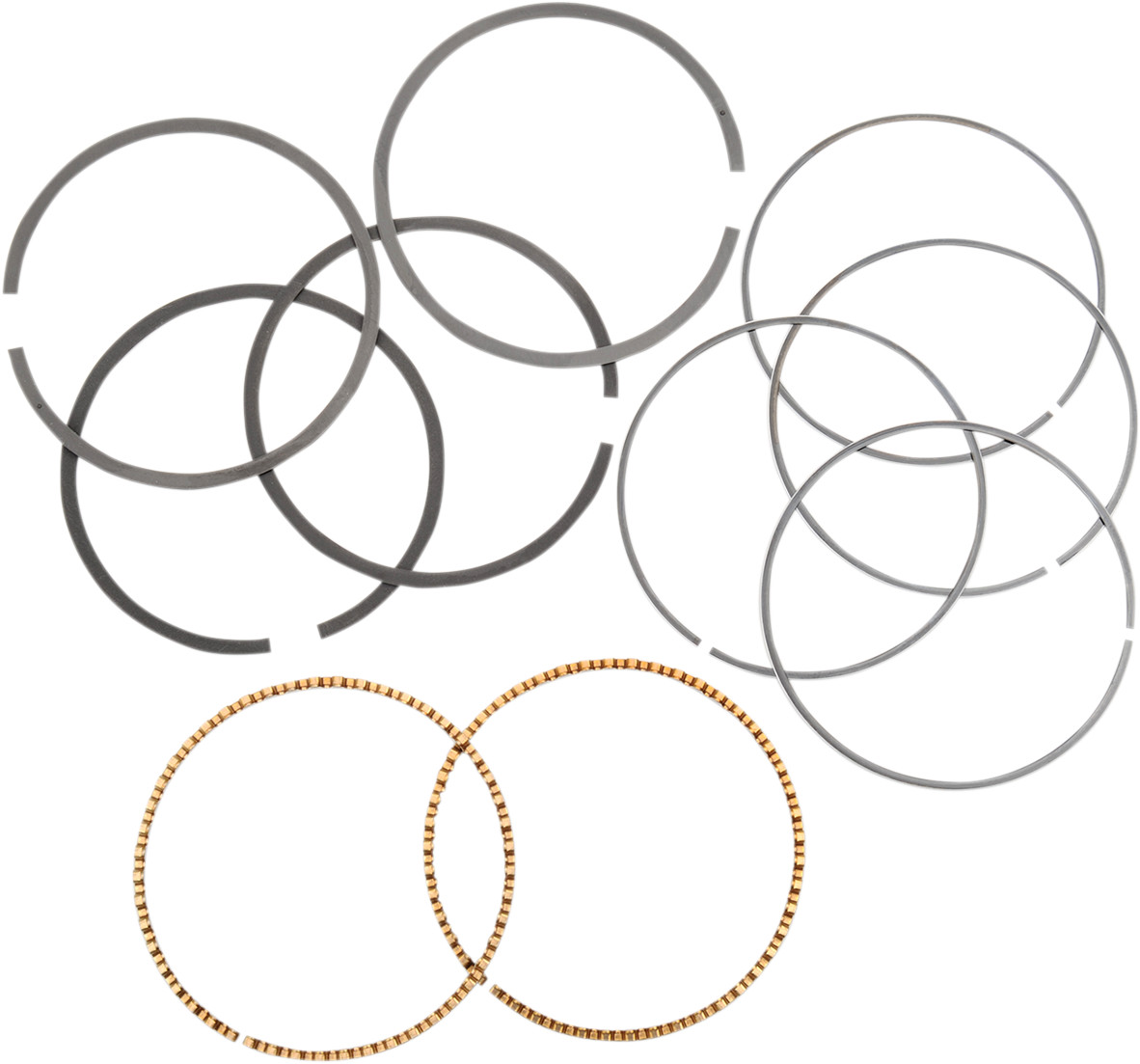 S&S Cycle 4" Bore Piston Ring Set For S&S Pistons