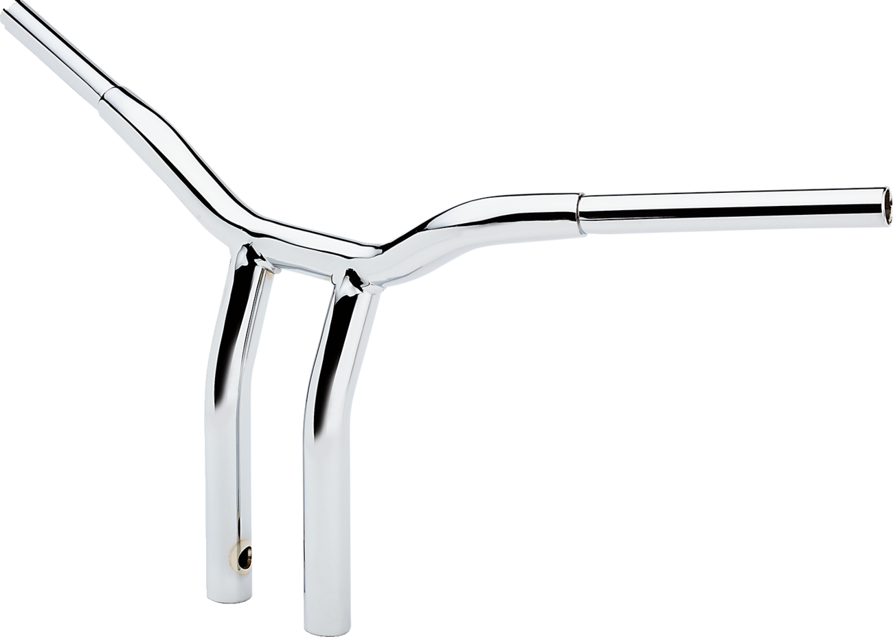 La choppers Kage Fighter Welded Bent-Riser Handlebar - One Piece - 12" - Chrome