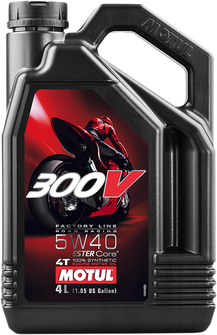 Motul 300V Factory Line Road Racing Synthetic 4T Engine Oil