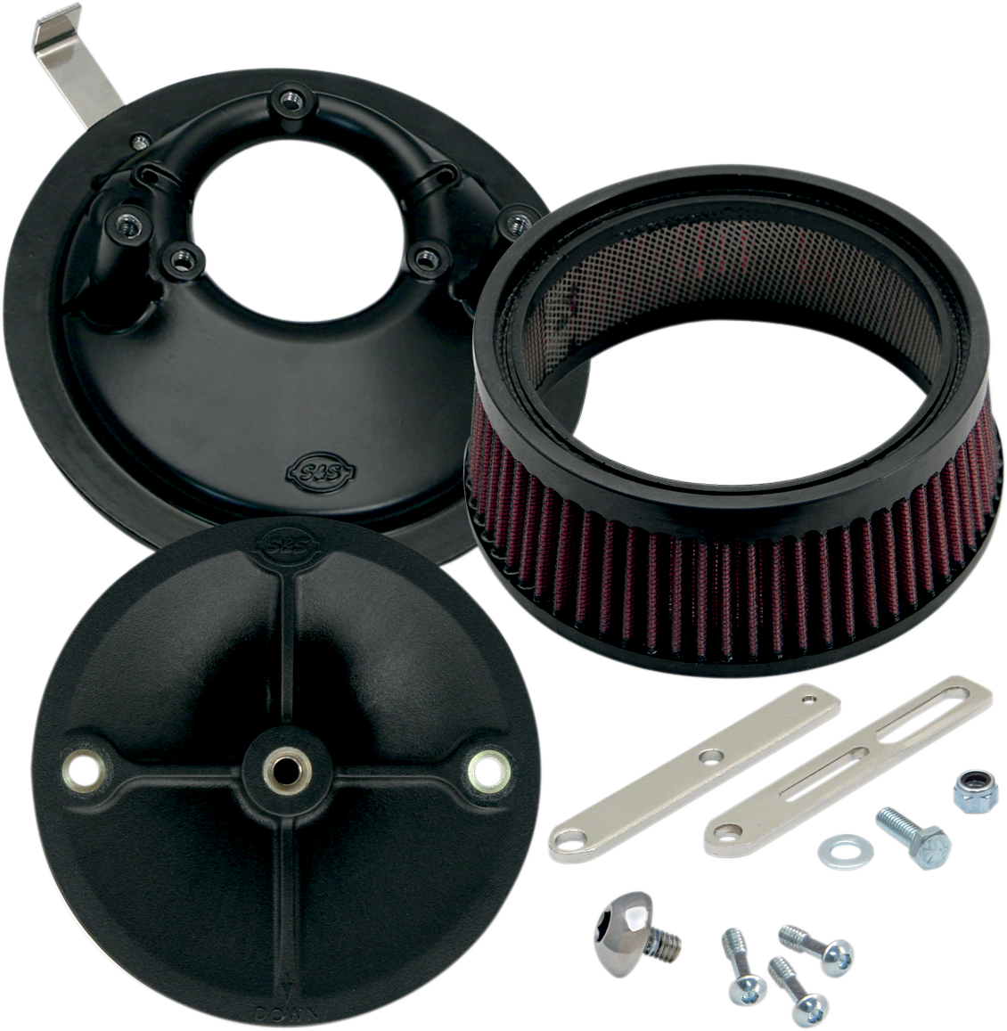 S&S CYCLE Super Stock™ Stealth Air Cleaner Kit