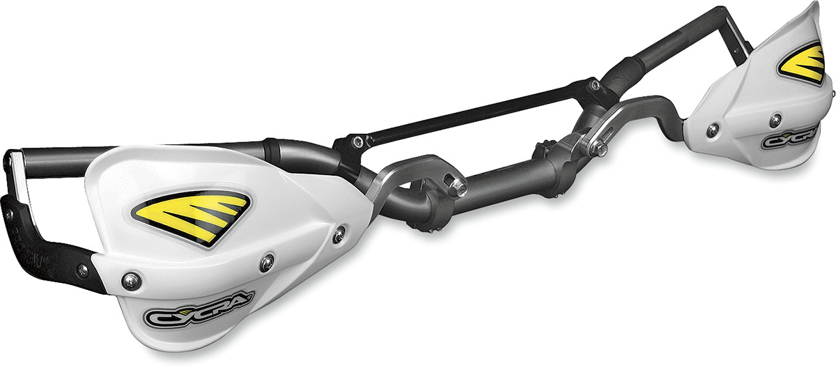 Cycra Probend™ CRM Racer Pack for 1-1/8" Handlebars - White