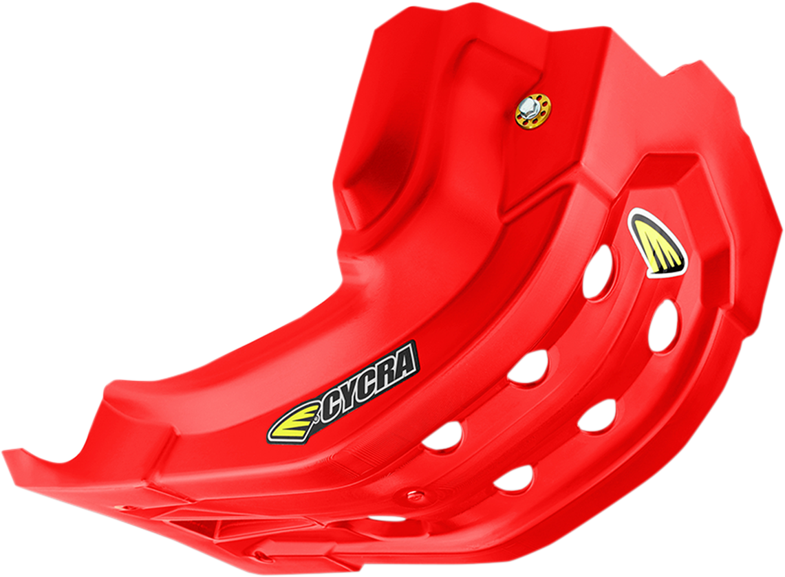Cycra Skid Plate - Red 2017-2020 Honda CRF450RX / 2017-2020 Honda CRF450R