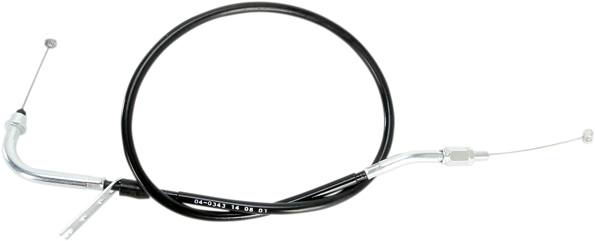 Motion pro Black Vinyl Throttle Cable - Push - '11-'20 GSX Suzuki