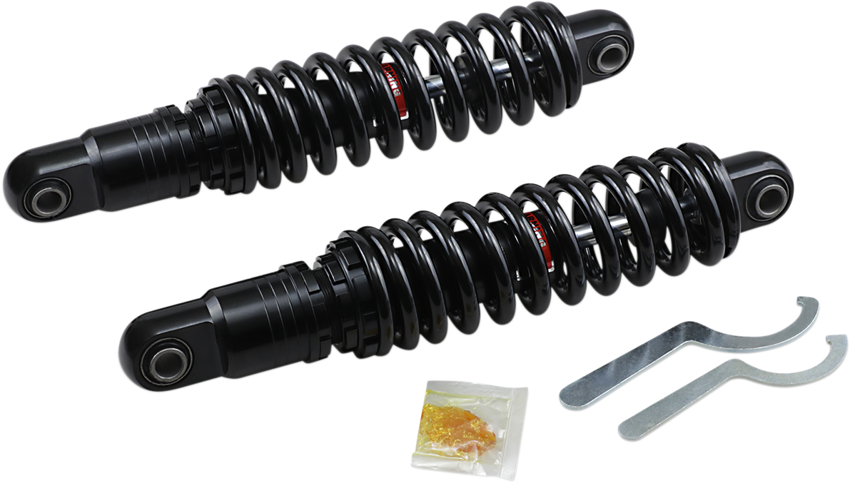 Drag specialties shocks Premium Ride-Height Adjustable Shocks - Black - Heavy Duty - 13" Harley Davidson