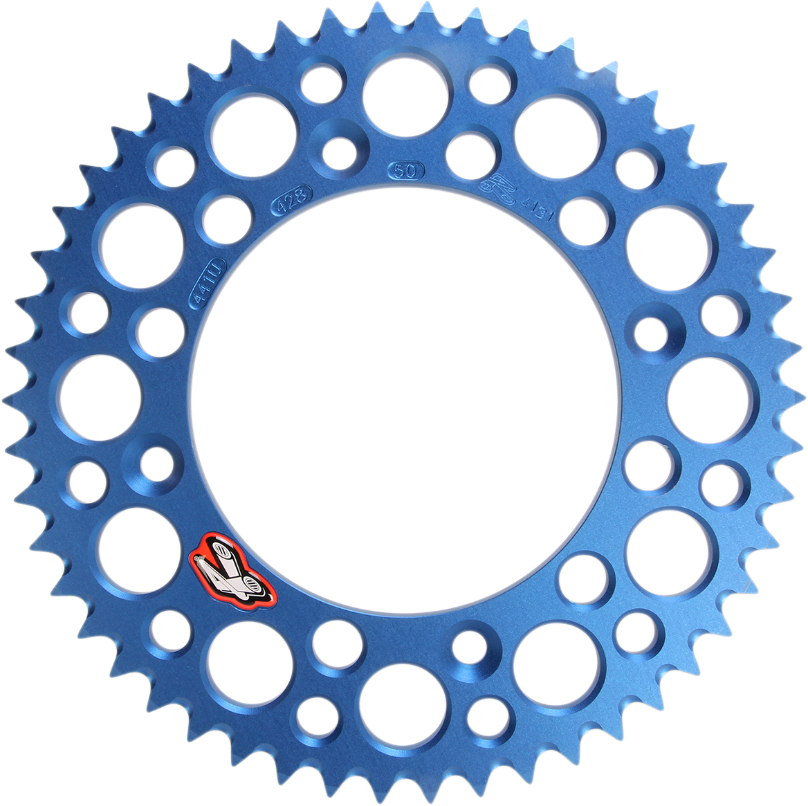 Renthal Rear Sprocket - Aluminum - 50 Tooth - Blue - Gas Gas/Husqvarna/KTM 50T