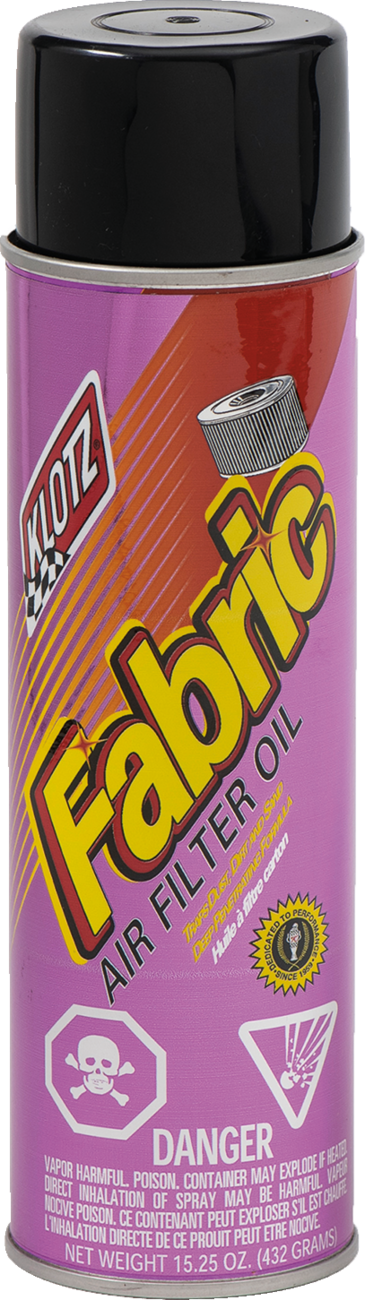Klotz Aerosol Fabric Filter Oil