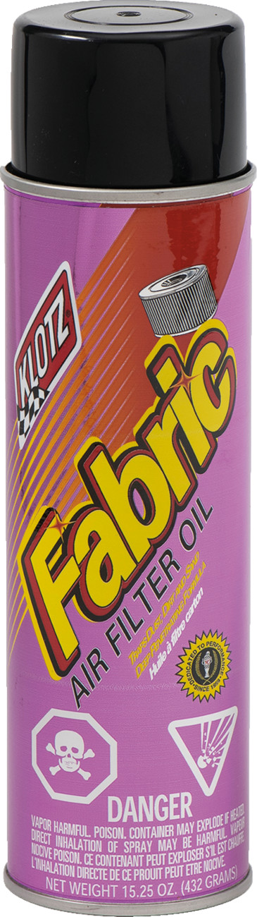 Klotz Aerosol Fabric Filter Oil