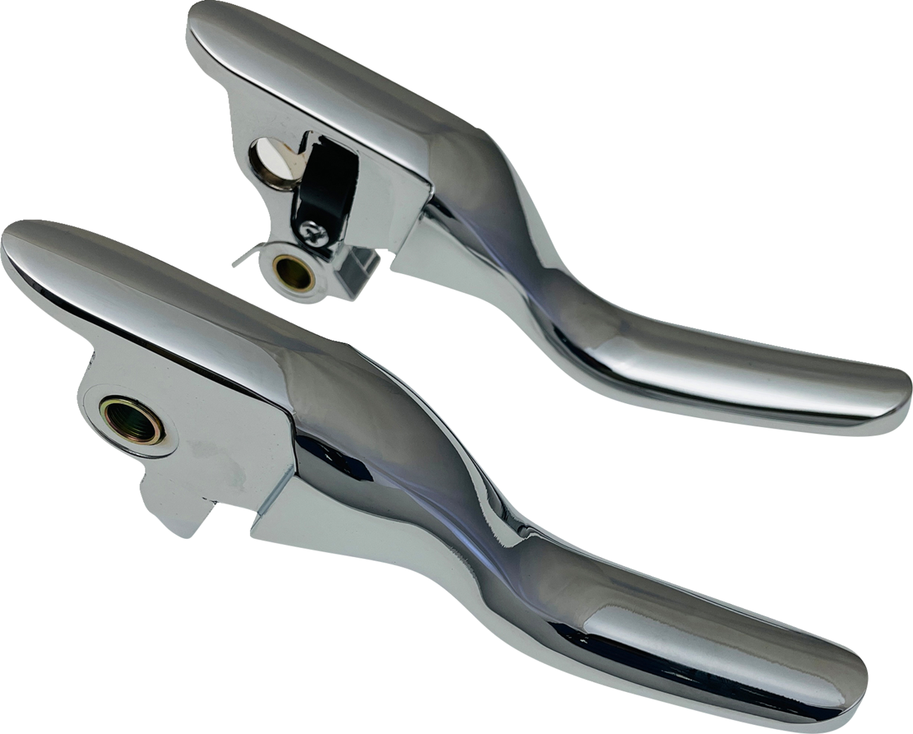 Drag specialties Short Lever Set - Chrome Harley Davidson