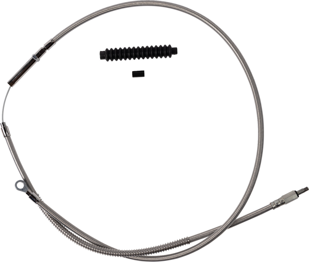 BARNETT High-Efficiency Stainless Steel Clutch Cable for Harley-Davidson