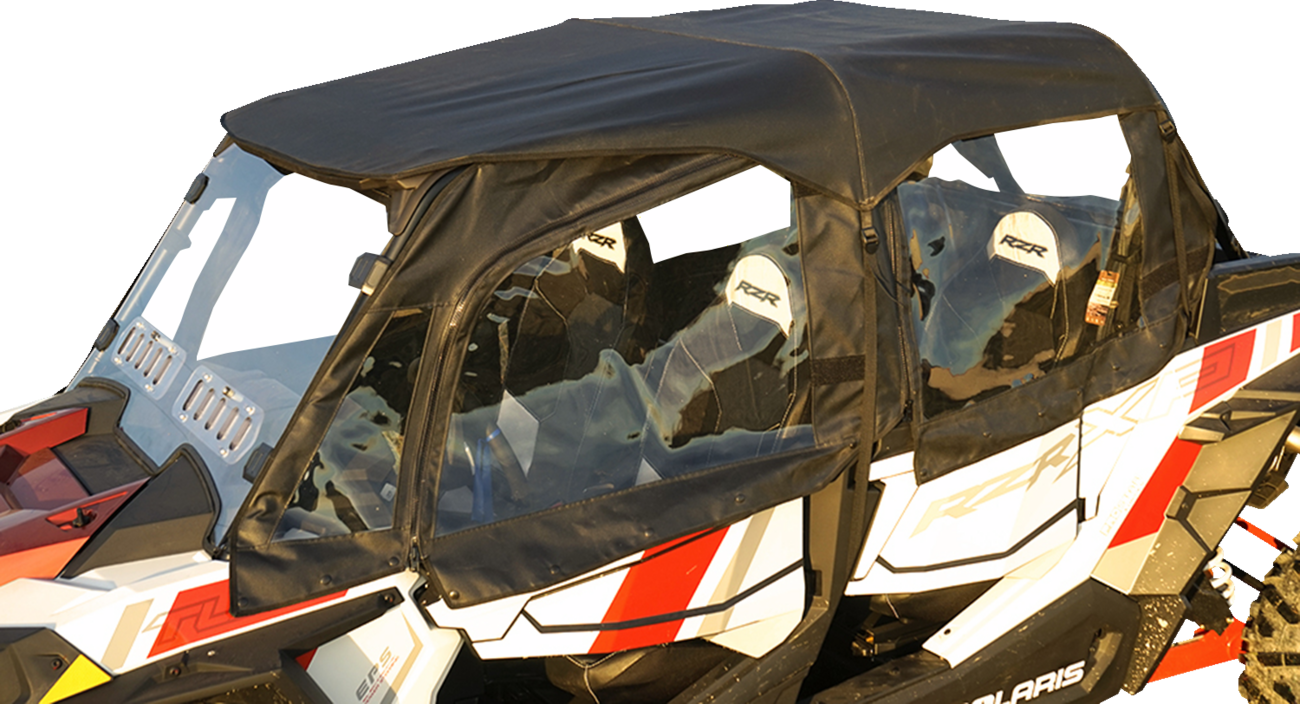 Seizmik Soft Doors With Middle / Rear Windows Polaris RZR 4 XP 2014-2018