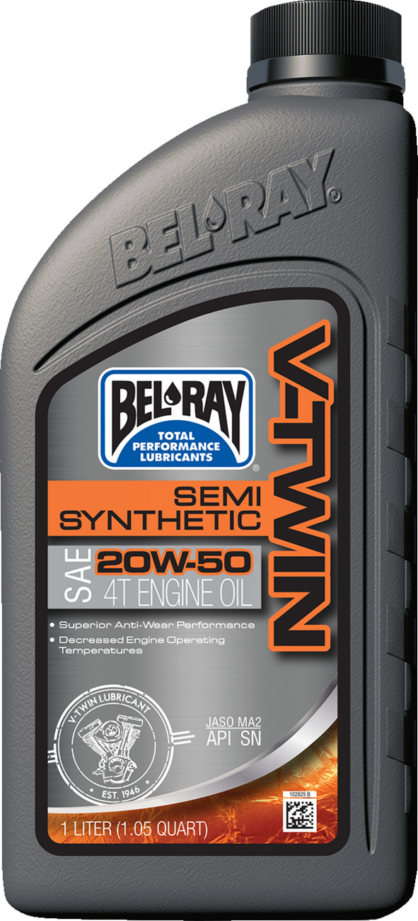 Bel Ray V-Twin Semi-Synthetic Engine Oil