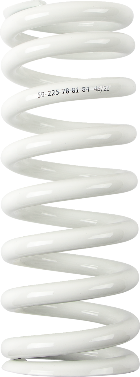 Moose offroad Shock Spring - 59 mm OD - 78/81/84 n/mm - White KTM