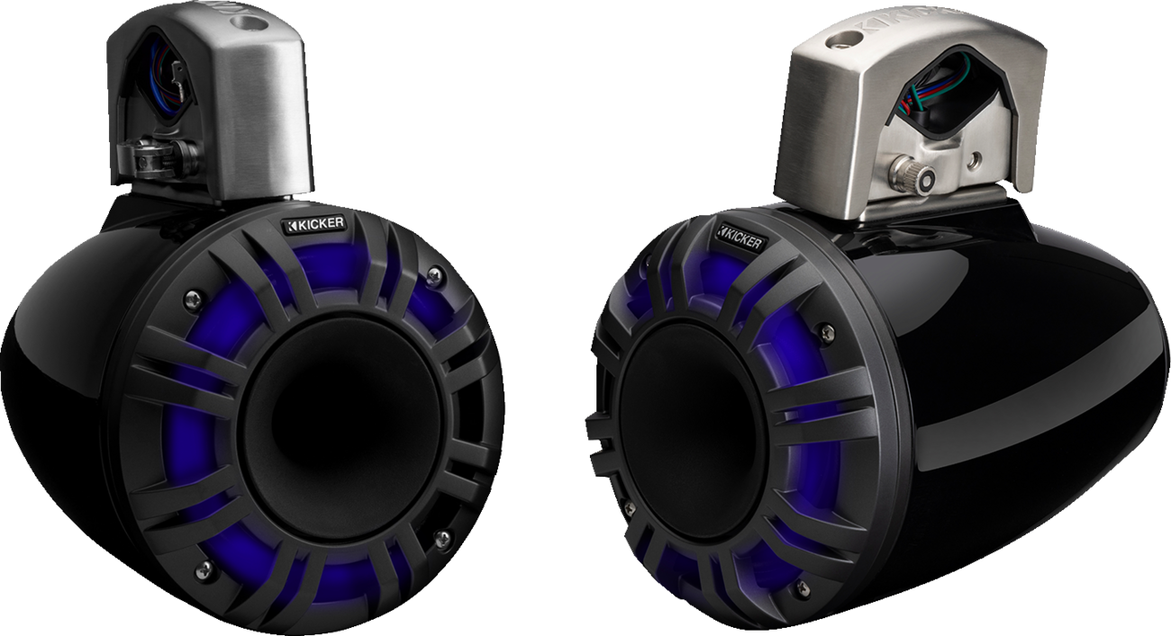 Kicker 6.5" Horn-Loaded Tower Speakers