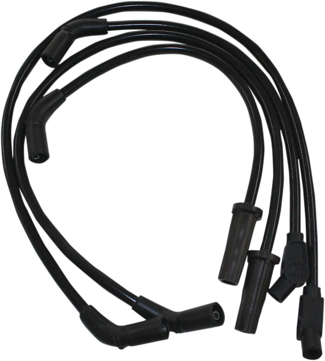 Sumax Spark Plug Wire - 10.4 mm - Black Harley Davidson