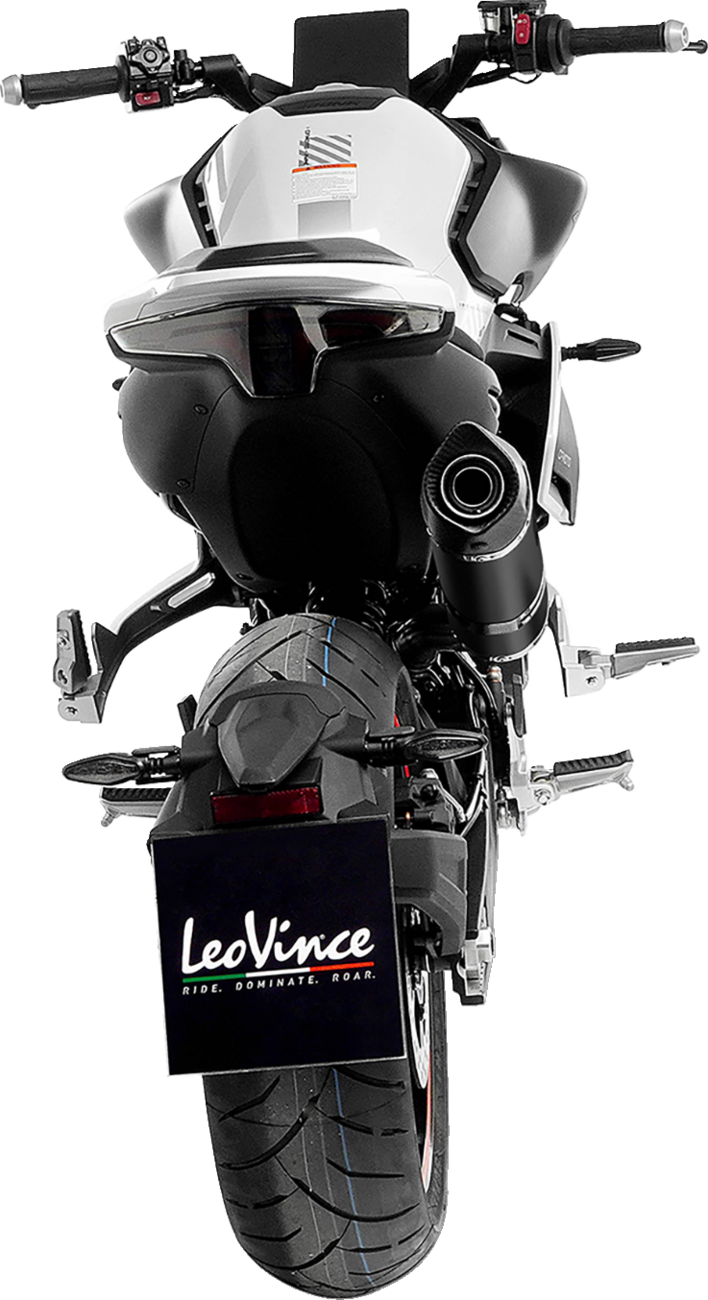 LeoVince LV One EVO Slip-On Exhaust CFMOTO 800NK 2024