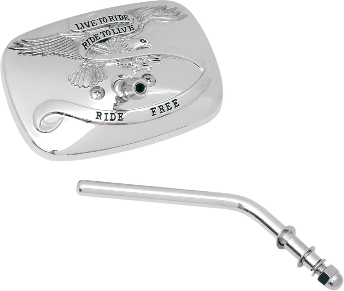 EMGO "Live to Ride" Custom Mirror