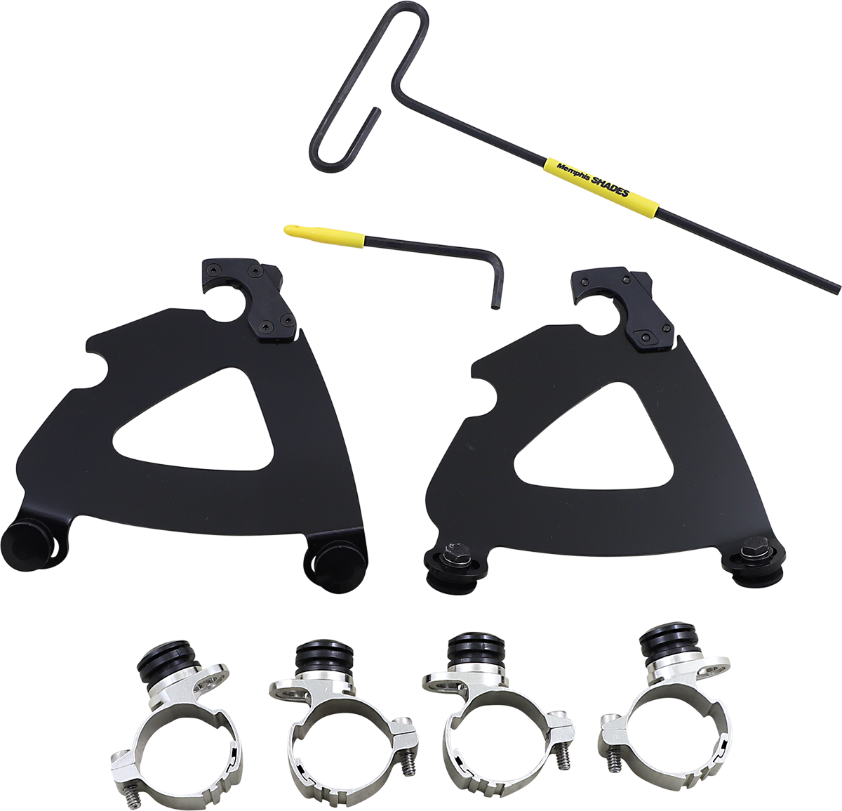 Memphis Shades Road Warrior Trigger Lock Mount Kit For Harley Sportster 1200C 2011-2019
