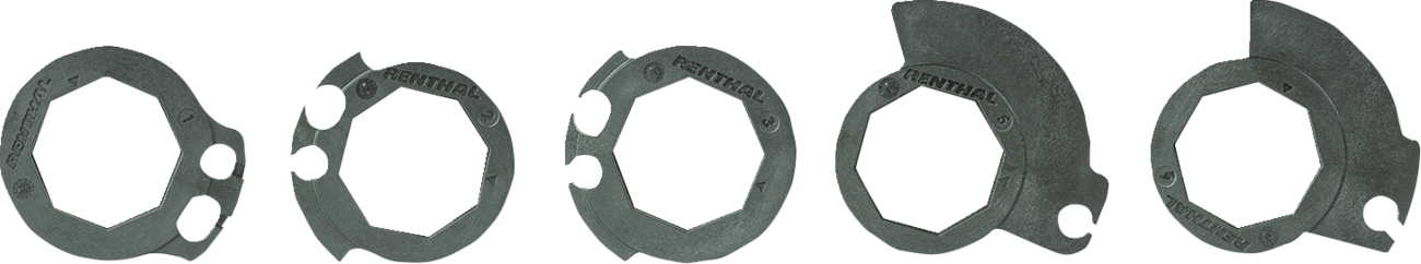 Renthal MX R-Works Lock-On Half-Waffle Tapered Grips